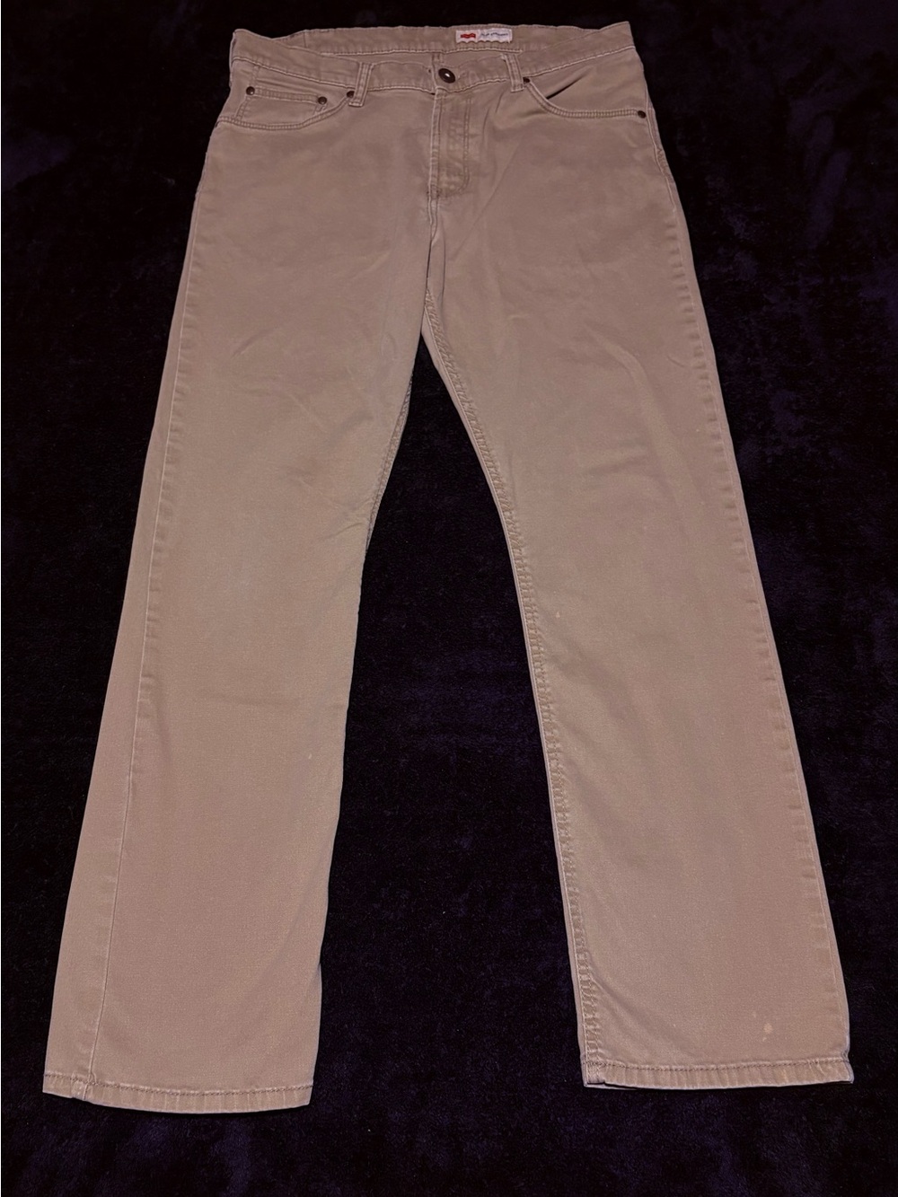 Wranglers Slim Straight khaki jeans men’s 34W 30L